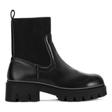 Botas Dama Botines Negras Mujer Plataforma Weide