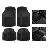 Kit Tapetes 4 Pzs Negro Rayas Vw Jetta Clasico Cl 2013