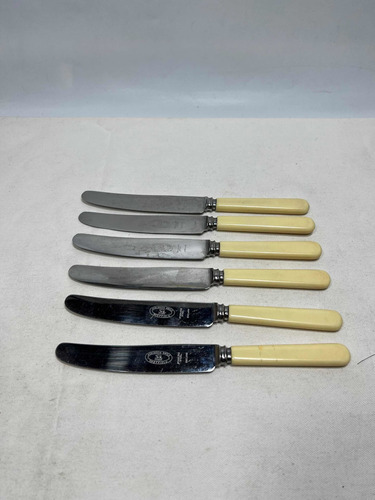 6 Cuchillos Paleta De Mesa Atkinson Bros Sheffield England