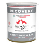 Sieger Energy Recovery Perro/gato Adulto Pack 6 X Lata 340 g