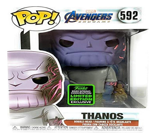 Funko Pop Thanos 592 Spring Convention - Avengers Endgame