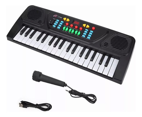 Teclado Electrónico Musical Infantil Piano Child 37 Teclas