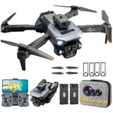 Drone Control Remoto Con 3 Cámara Profesional 4k Hd Batería