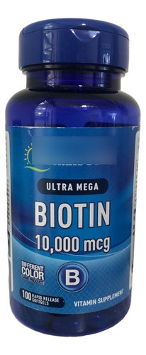 Biotin 10000 Mcg Biotina X 100 - Unidad a $690