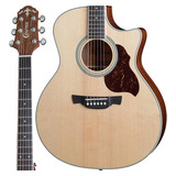 Violão Elétrico Crafter Gae6 Natural Acetinado Aço Cutway