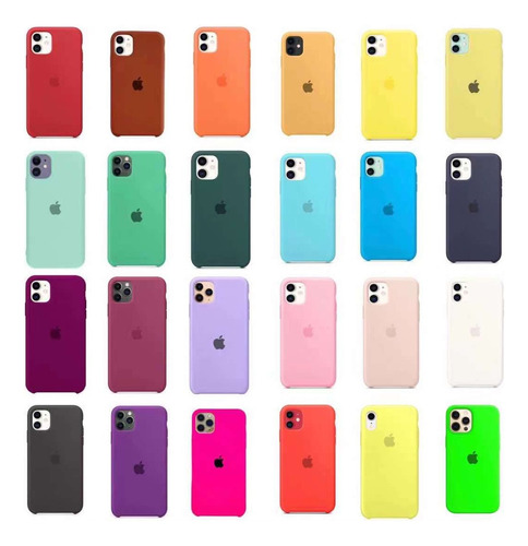 Capa Capinha Compatível iPhone 11 Pro Aveludada Silicone 