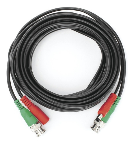 Extensión Cable Coaxial Siames 5mts 100% Cobre Video Energía