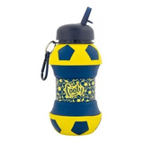 Botella Térmica Termo Silicona De Boca Futbol Pelota 450ml