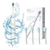 Cepillo Dental Electrico Recargable Sónico +4cabezales
