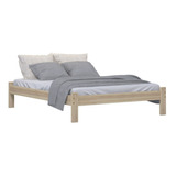 Cama Turca Queen Size Madeira Cor Natural