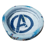 Alberca Inflable Avengers Juguete Niño Chapoteadero 130cm