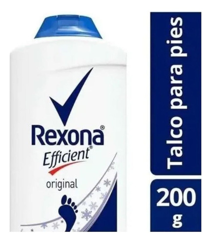 Talco Para Pies Rexona Efficient 200gr