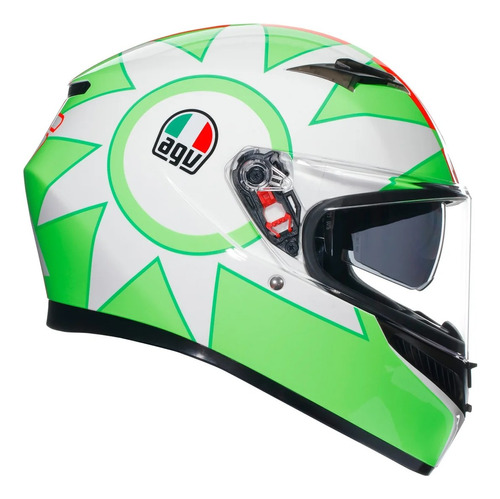 Casco Agv K3 Rossi Mugello 2018