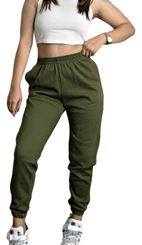 Pantalon Babucha Algodon Joggers Jogging Invierno