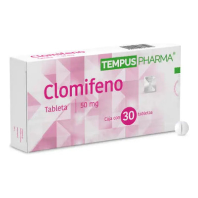 Clomifeno 50mg Caja Con 30tabs | Envío gratis