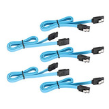 Cable Sata Iii 6gbps Con Cierre, Compatible Hdd/ssd/cd,