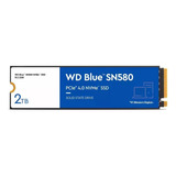 Ssd Wd Blue Sn580 M.2 2280 Pcie4.0 Nvme De 2 Tb