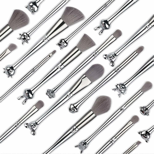 12 Pc Kit Cepillos Set Maquillaje Ojos Profesionales Ce...