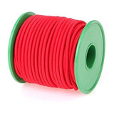 Use Cable Elastico Pesado Redondo Rojo De 1/8 De Pulgada (3
