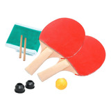 Set De Ping Pong Para Niños. Se Instala En Cualquier Mesa