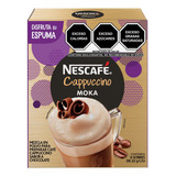 Nescafé Café Soluble Cappuccino Moka 6 Sticks 22g Cada Uno