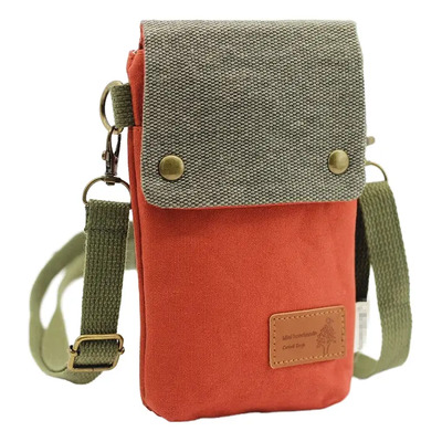V` . Mini Bolso Bandolera De Lona, Bolsa Ligera For | Meses sin interés
