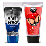 Kit 2 Lubrificantes Anagel E Volumax Especial Lub Top Gel