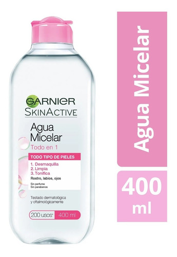 Garnier Skin Active Agua Micelar X 400 Ml
