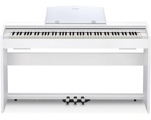 Piano Digital Casio Privia Px770 We Branco Bivolt