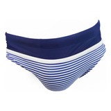 Traje De Baño Hombre Playa Bikini Lineas Liso