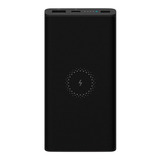 Cargador Inalambrico Power Bank Xiaomi 10w Wireless + 22.5w X Cable 10000mah Color Negro