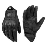 Guantes Motociclista Piel Termicos Tacticos Hombre Motocross