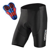 Bike Shorts Respirable Ropa Ciclismo Con 9d Gel Acolchado