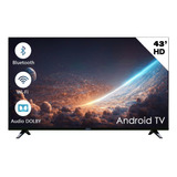 Smart Tv Pantalla 43 Pulgadas Vopo Android Tv Dled Full Hd Dolby Vision Hdr Admite Duplicación De Pantalla Para Teléfonos Negro