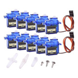 10x Mini Servo Tower Pro Sg90 9g Robótica Arduino Servomotor