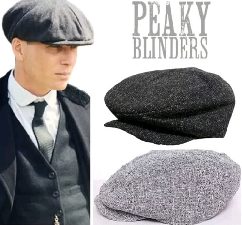 Boina Chapéu Inglesa Peaky Blinders Shelby Lã Gângster Rêtro