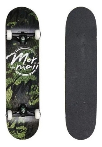 Skate Skateboard Pro Mormaii Zen Abec 5 Camuflado