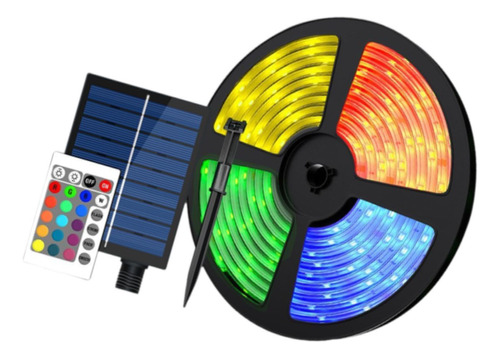 Fita De Led Solar 5050 Luzes Led, Luz De Corda Estilo B