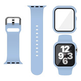 Correa Para Apple Watch + Funda Protector Serie 8 7 6 5 4 Se