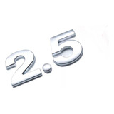 Emblema Insignia 2.5 En Cromado De Metal Volkswagen Vento