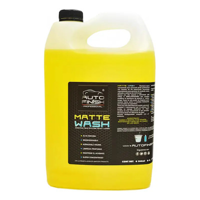 Shampoo Pintura Mate Wrap Vinil  Autofinish Matte Wash 3.78l | Envío gratis