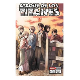 Ataque De Los Titanes Tomo No.17 Panini Anime Español