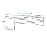 Soporte Elevador De Monitor 50x13x22 Base + Sopor Cel