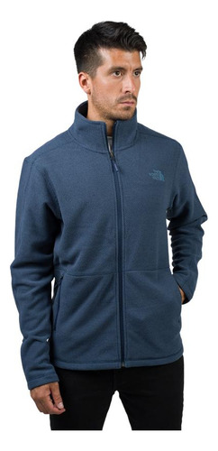 Polar Hombre The North Face Texture Cap Rock Full Zip Azul