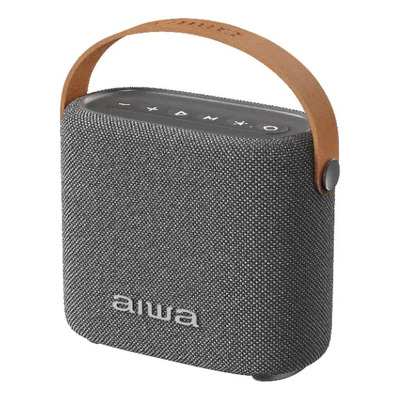 Bocina Aiwa Awss70btgc Portátil Bluetooth Color Gris | Envío gratis