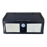 Lámpara Panel Solar Led Exteriores Aplique Decorativo 18w