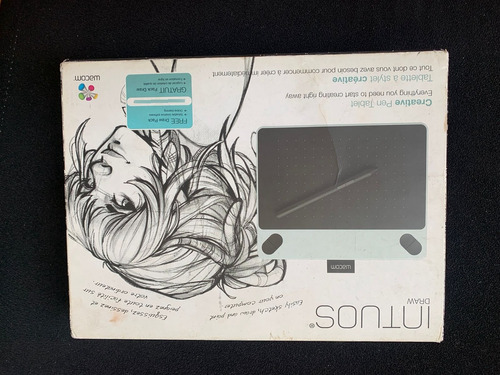 Mesa Digitalizadora Wacom Intuos Draw Ctl-490 White Usado