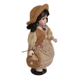 30cm Muñeca De De Victoriana Con Soporte De Metal