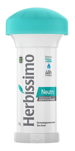 Desodorante Herbissimo Twist Neutro 48h 45g Kit C/3 