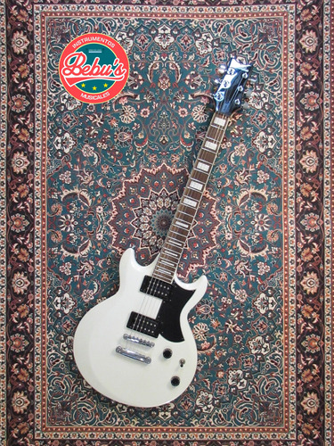 Guitarra Electrica Ibanez Gax 30 Sg Les Paul Dc Gio Blanca 